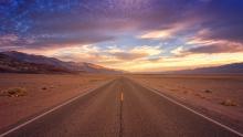 Freedom is an open road.